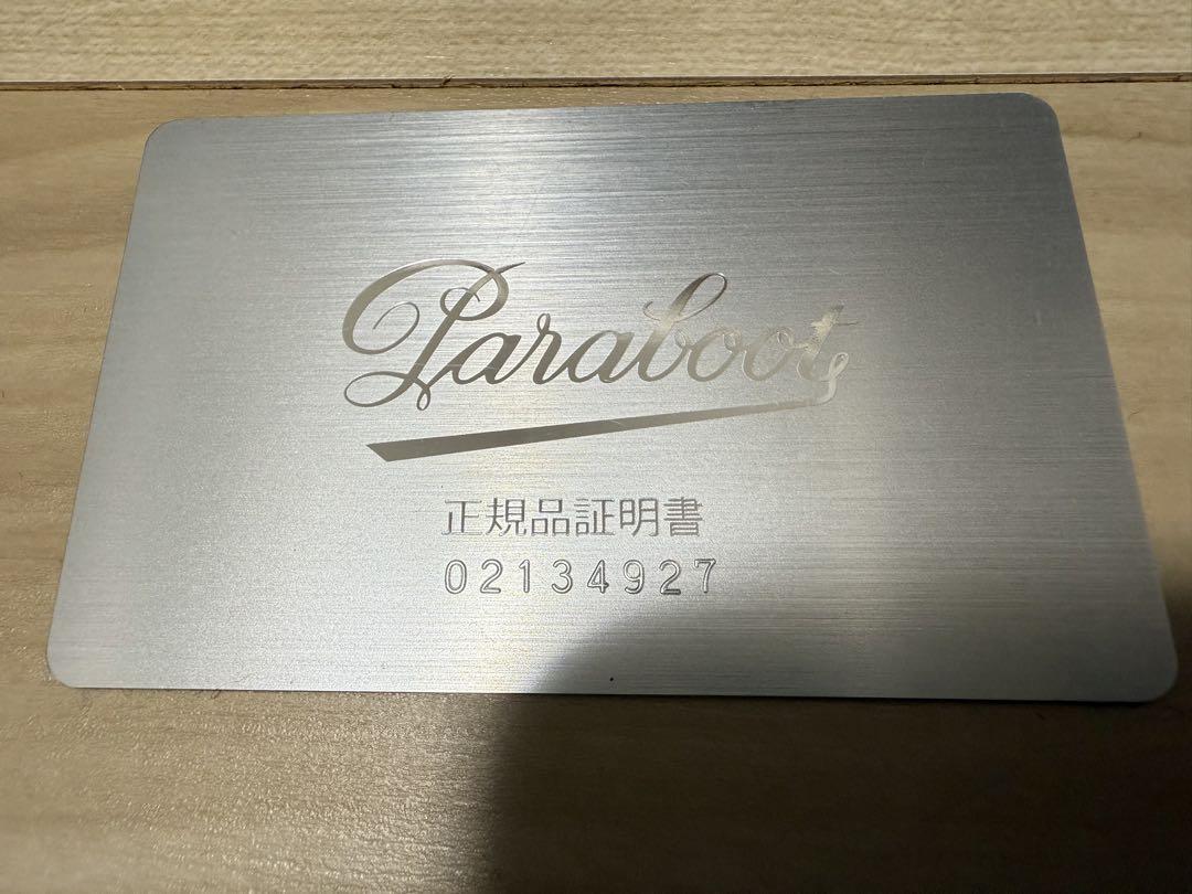 Para boots クリュサ黒　SIZE 7 25.5 新品