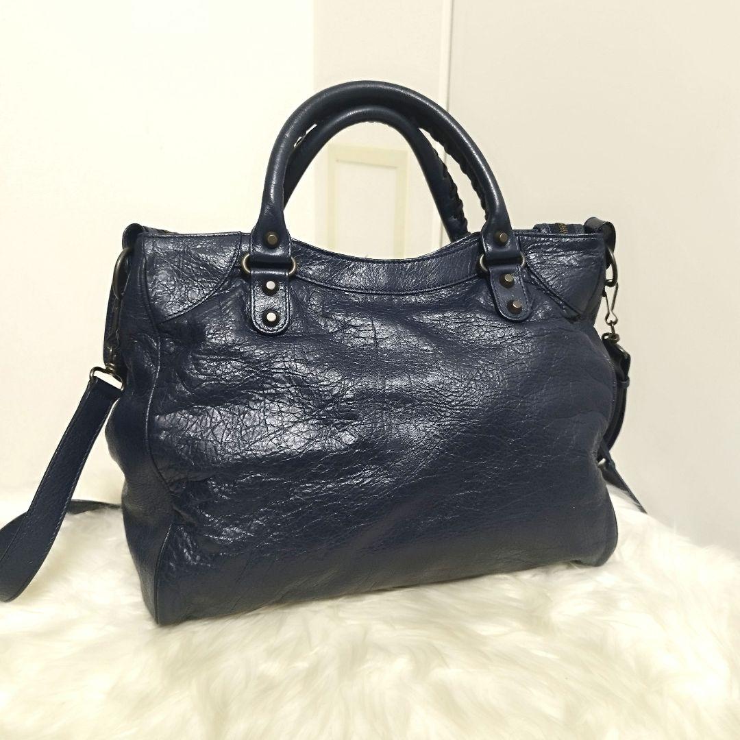 ほぼ未使用☆　バレンシアガ　シティバッグ 2way　ハンドバッグ　トートバッグ