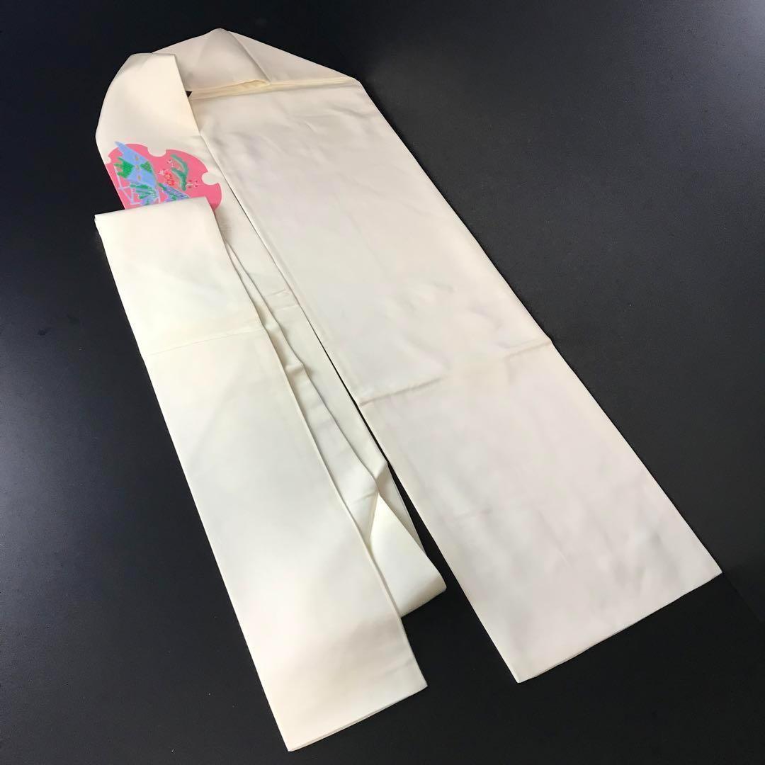 ZF-735 名古屋帯 塩瀬 化繊 手描 太鼓柄 上質 上品 素敵