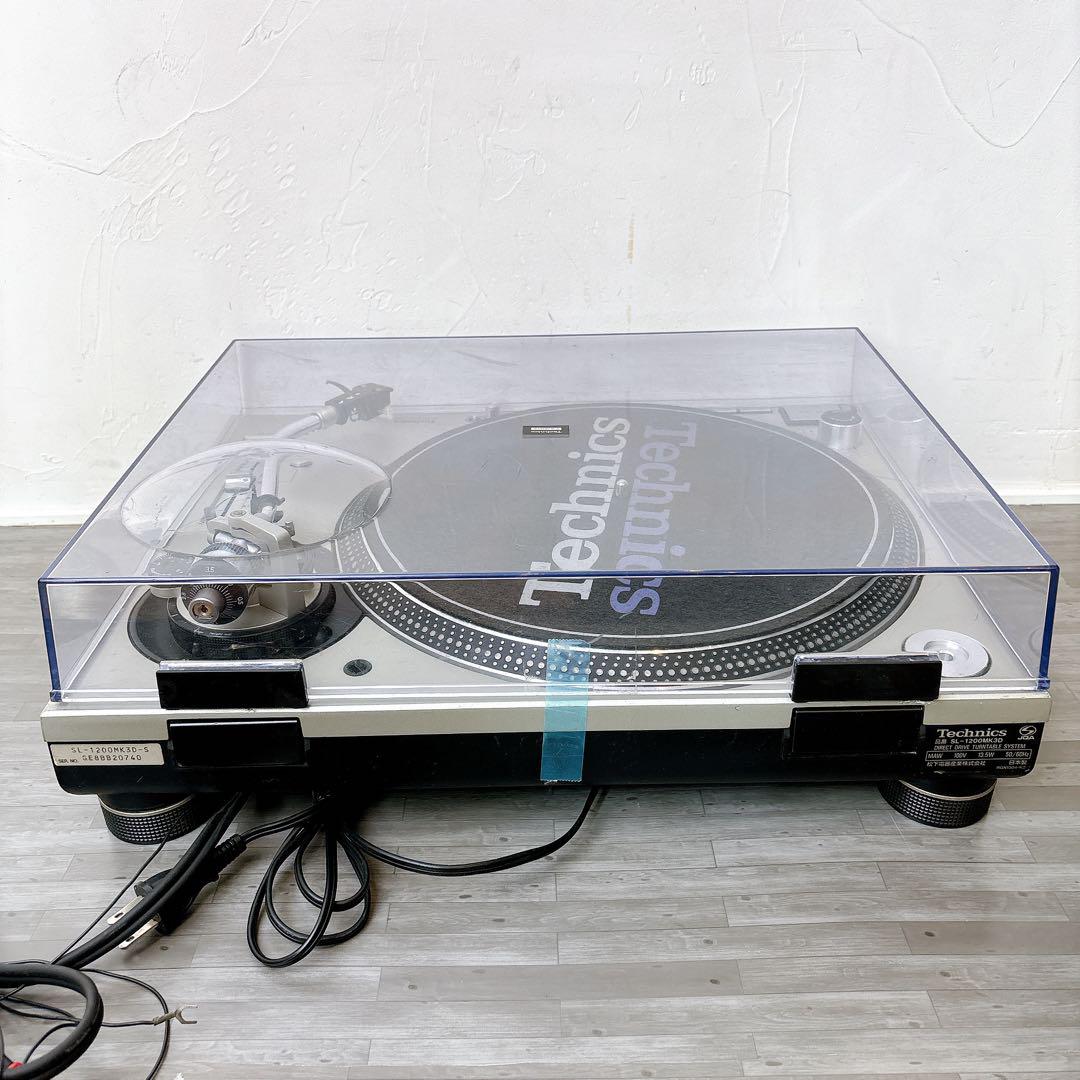 Technics SL-1200MK3D ターンテーブル ダストカバー付き