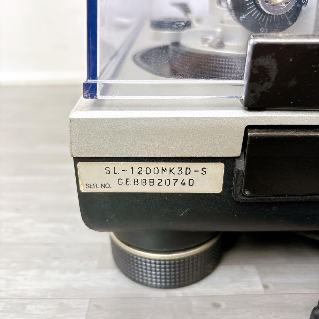 Technics SL-1200MK3D ターンテーブル ダストカバー付き