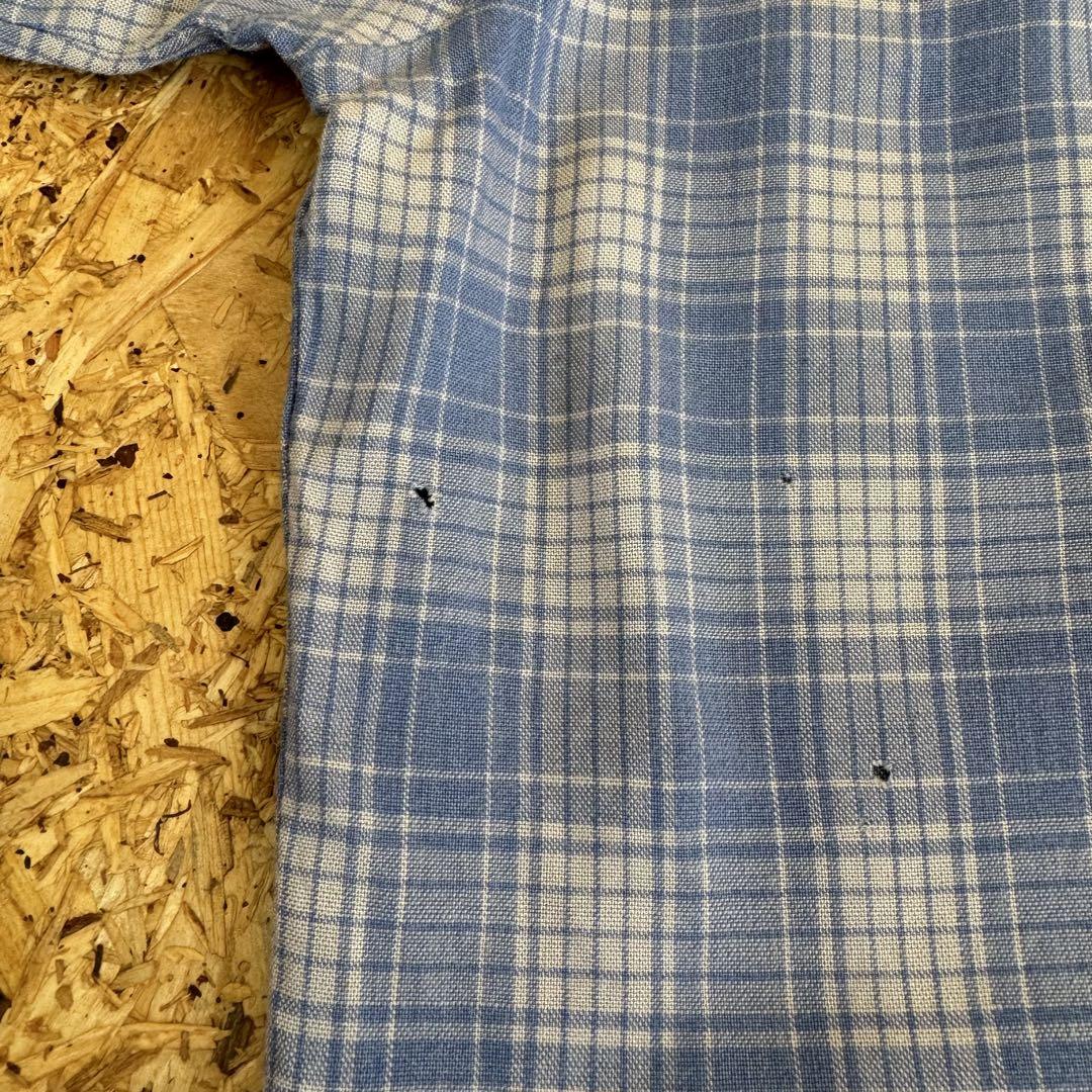 60s rayon ombre check loop shirts オンブレ