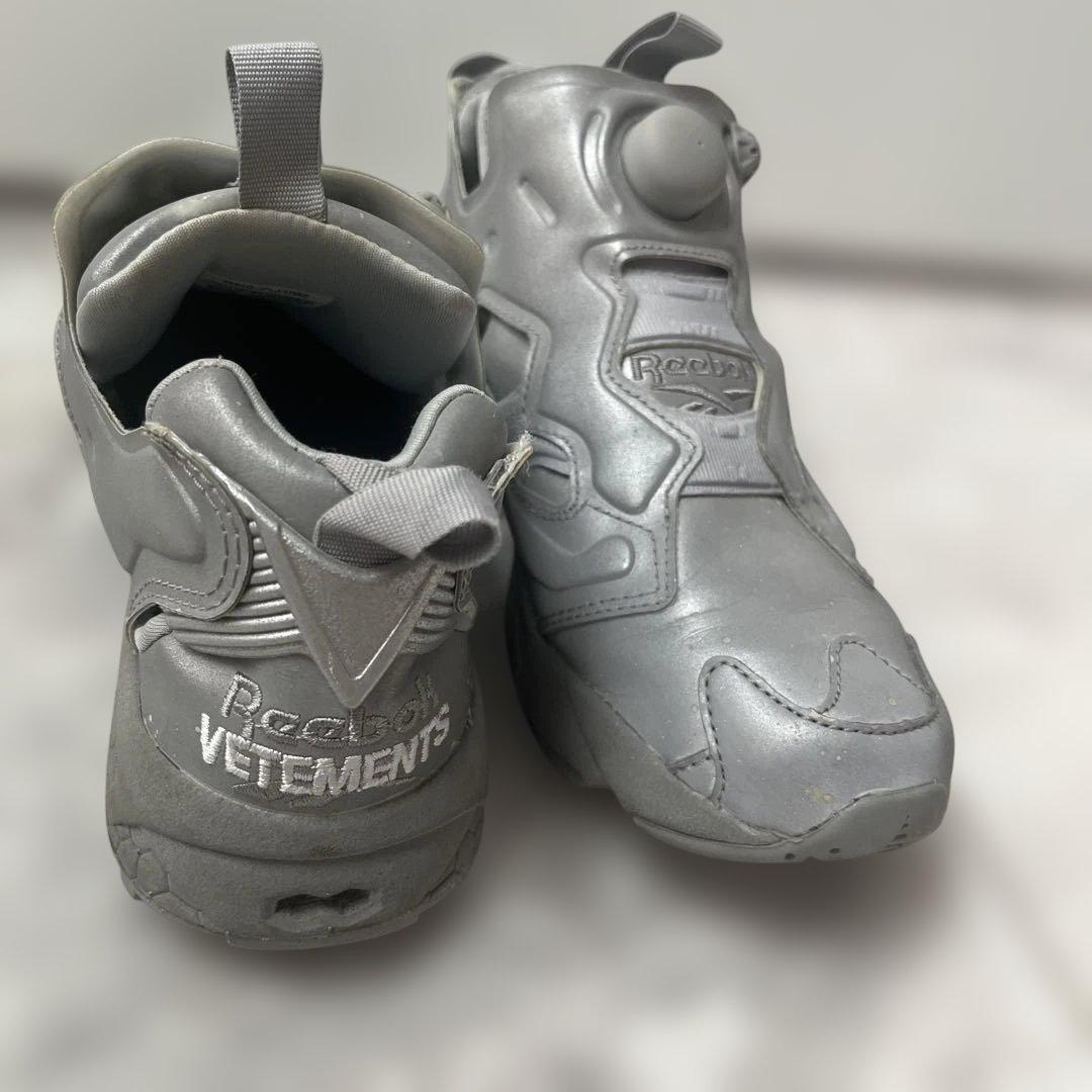 VETEMENTS REEBOK INSTAPUMP FURY 23cm グレー