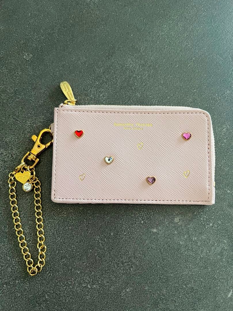 Samantha Thavasa ハートストーンフラグメントケース チャーム付き