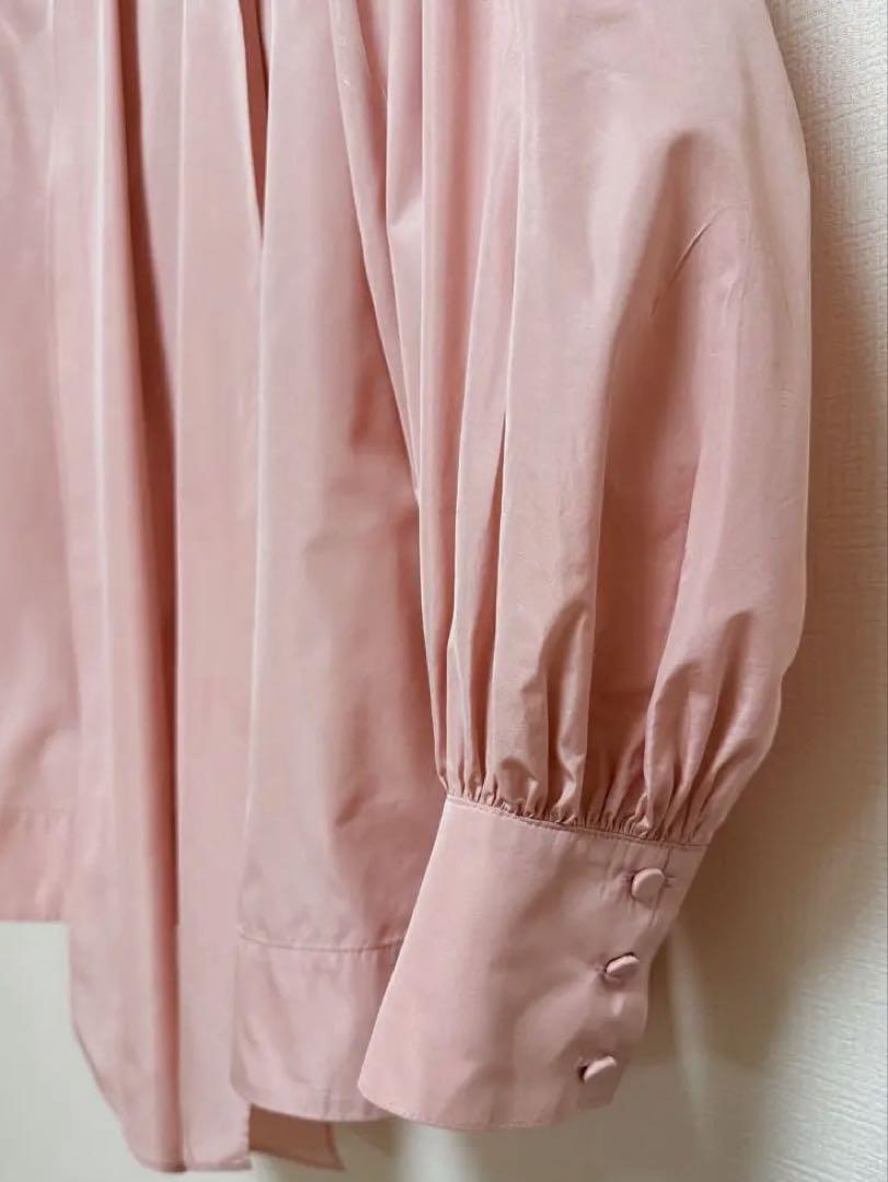 着用1回美品♡ アナイ ANAYI タフタボウタイチュニック ブラウス 38