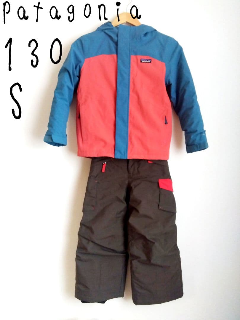 patagonia スキーウェア キッズ S 130 上下 パタゴニア130cm・patagonia