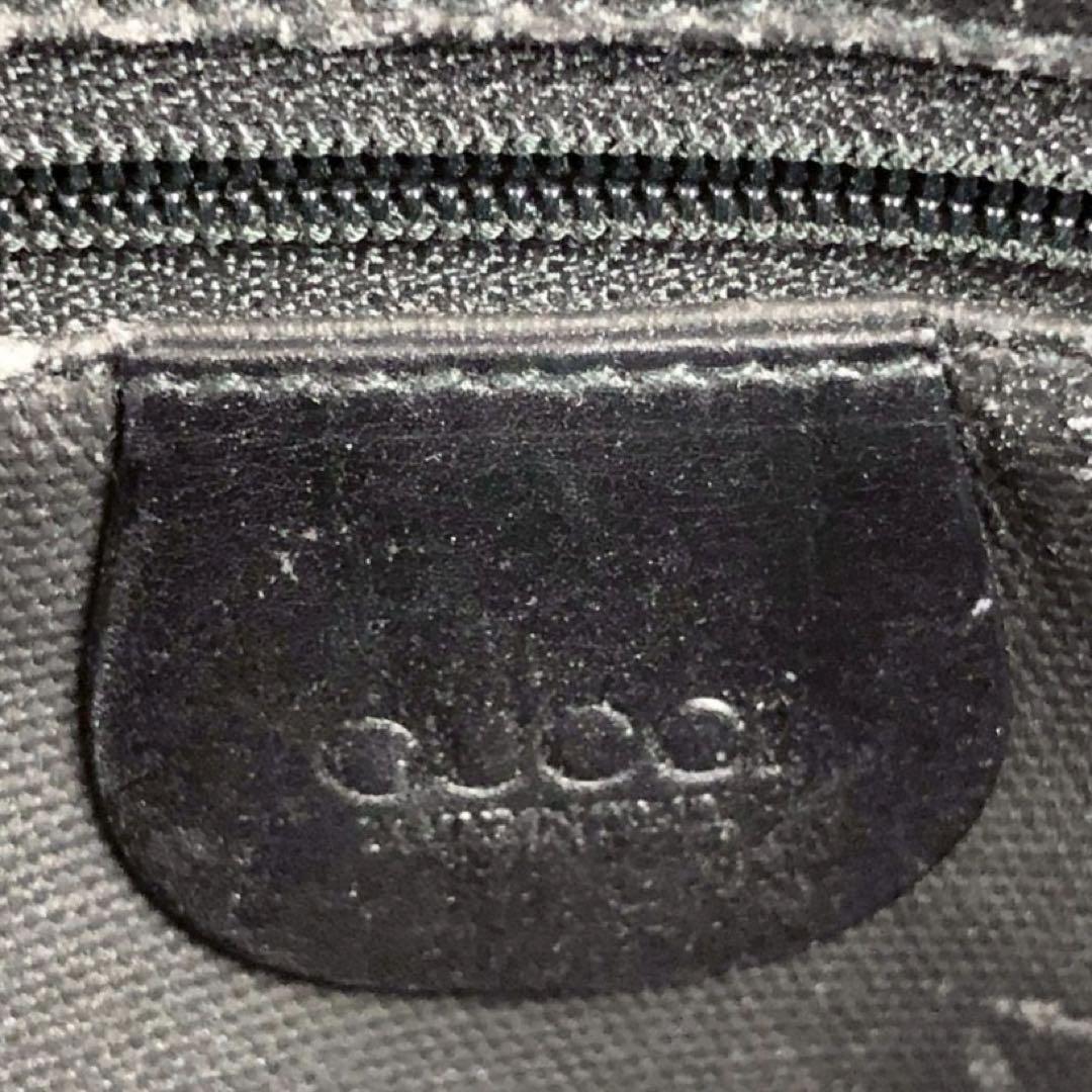 GUCCI グッチ ロゴ柄 ショルダーバッグ ブラック レディース ブランド