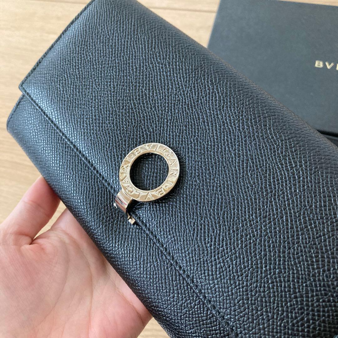 BVLGARI ブラック 長財布 ロングウォレット BVLGARI ブラック 長財布 ロングウォレット