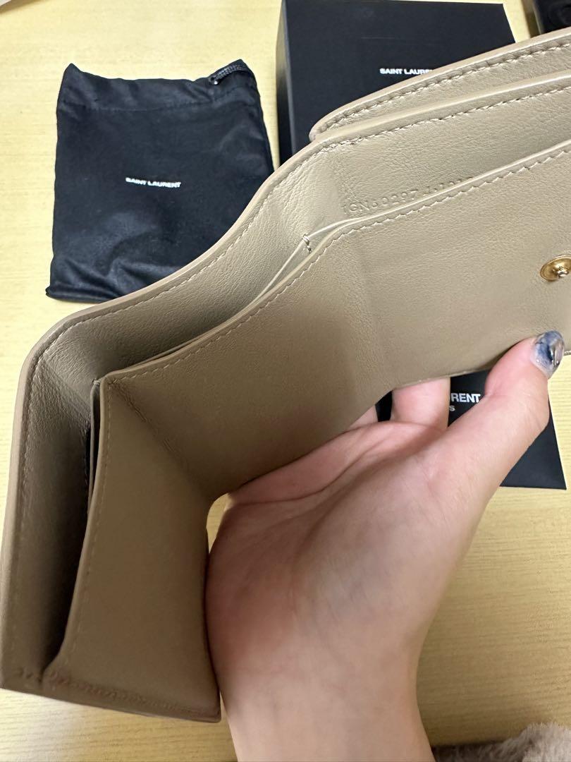 SAINT LAURENT Saint Laurent サンローラン 三つ折り財布