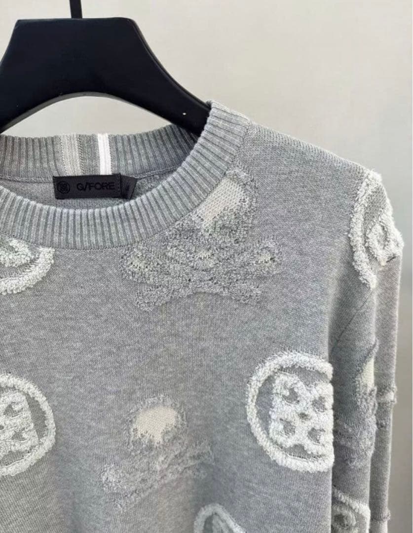 新品G/FOREジーフォア ゴルフウェアトップス メンズ 長袖 ニットセーター 新品G/FOREジーフォア ゴルフウェアトップス メンズ 長袖 ニットセーター