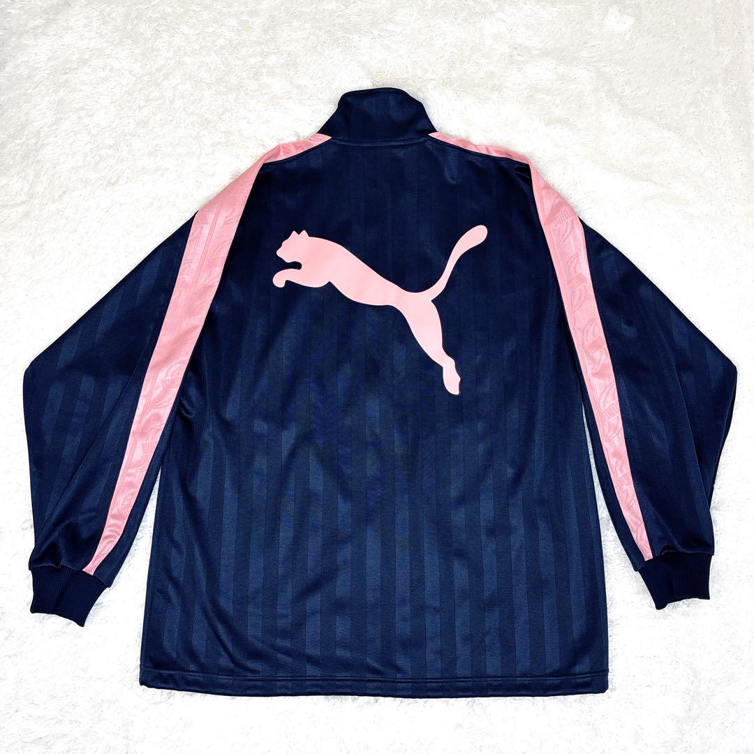 希少品✨廃盤品✨ PUMA ピンク デカロゴ　ジャージ上下セット　日本製　y2k 希少品✨廃盤品✨ PUMA ピンク デカロゴ ジャージ上下セット