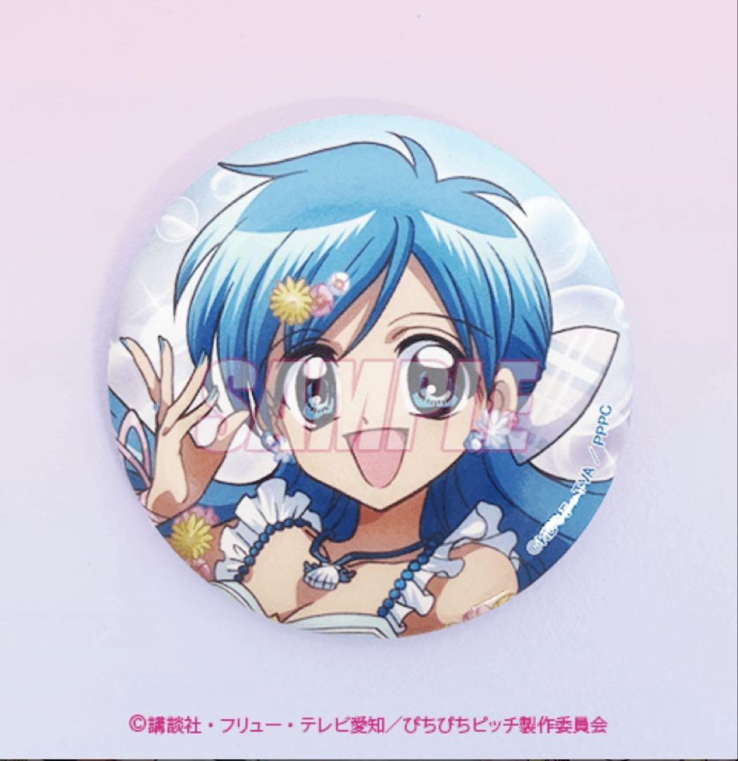 ぴちぴちピッチ マーメイドフラワー 波音 缶バッジ - メルカリ