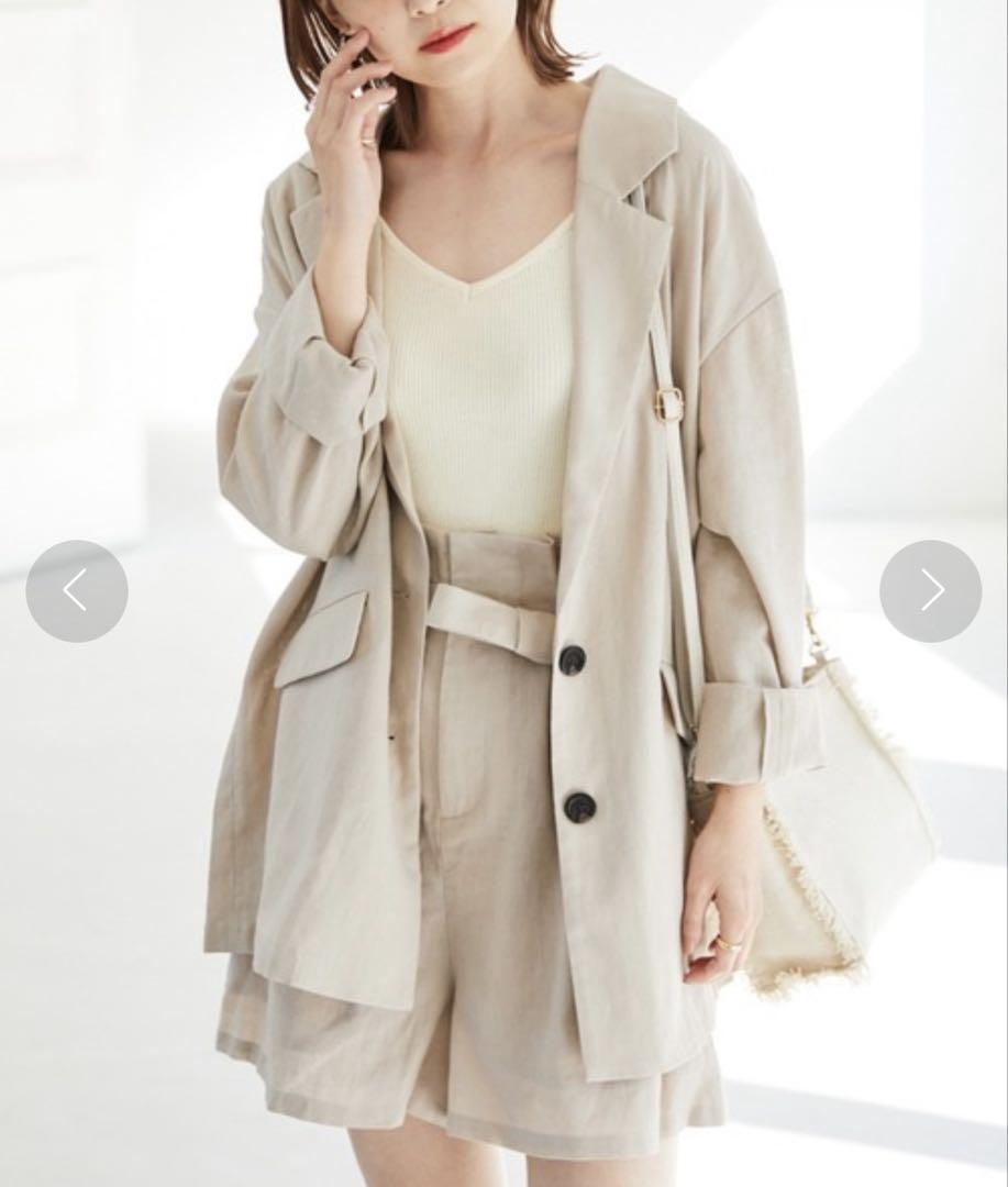 Heather リネン セットアップ