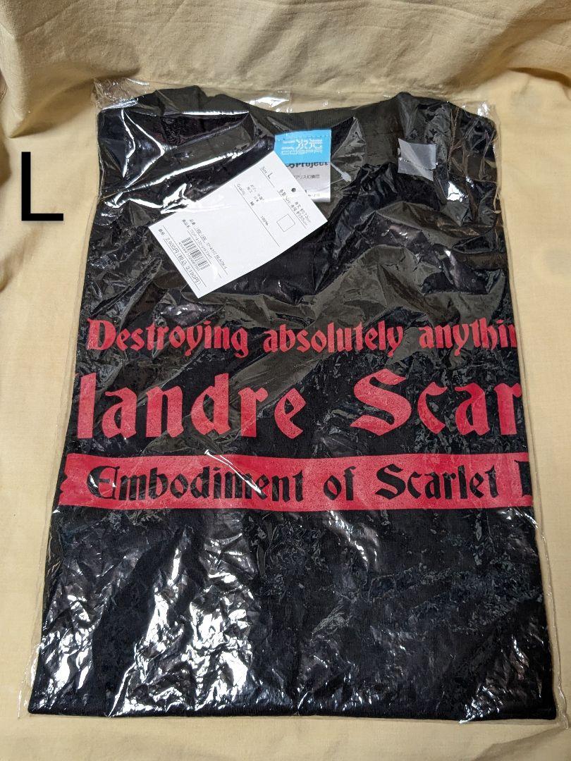 完売　フランドールスカーレット Tシャツ 　東方Project　L　黒　半袖