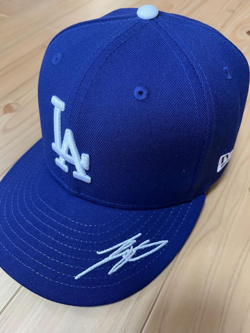 大谷翔平選手　ＬＡドジャース　刺繍サイン入CAP　現地限定品超レア物　ラスト１点 ロサンゼルス・ドジャース キャップ 大谷翔平選手刺繍サイン入り