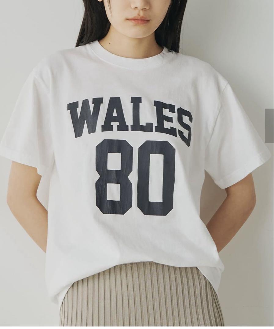 ウィムガゼット　ナンバーロゴプリントTシャツ　新品タグ付き