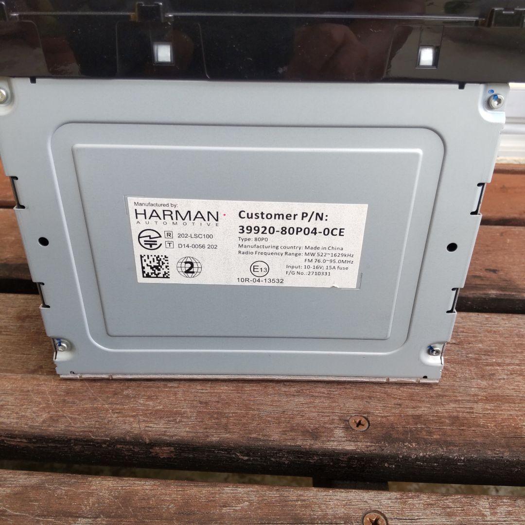 インダッシュモニター 39920-80P04-OCE目立った傷や汚れなし