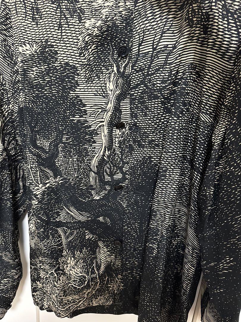【希少柄デザイン】dries van noten メンズシャツ 画像3