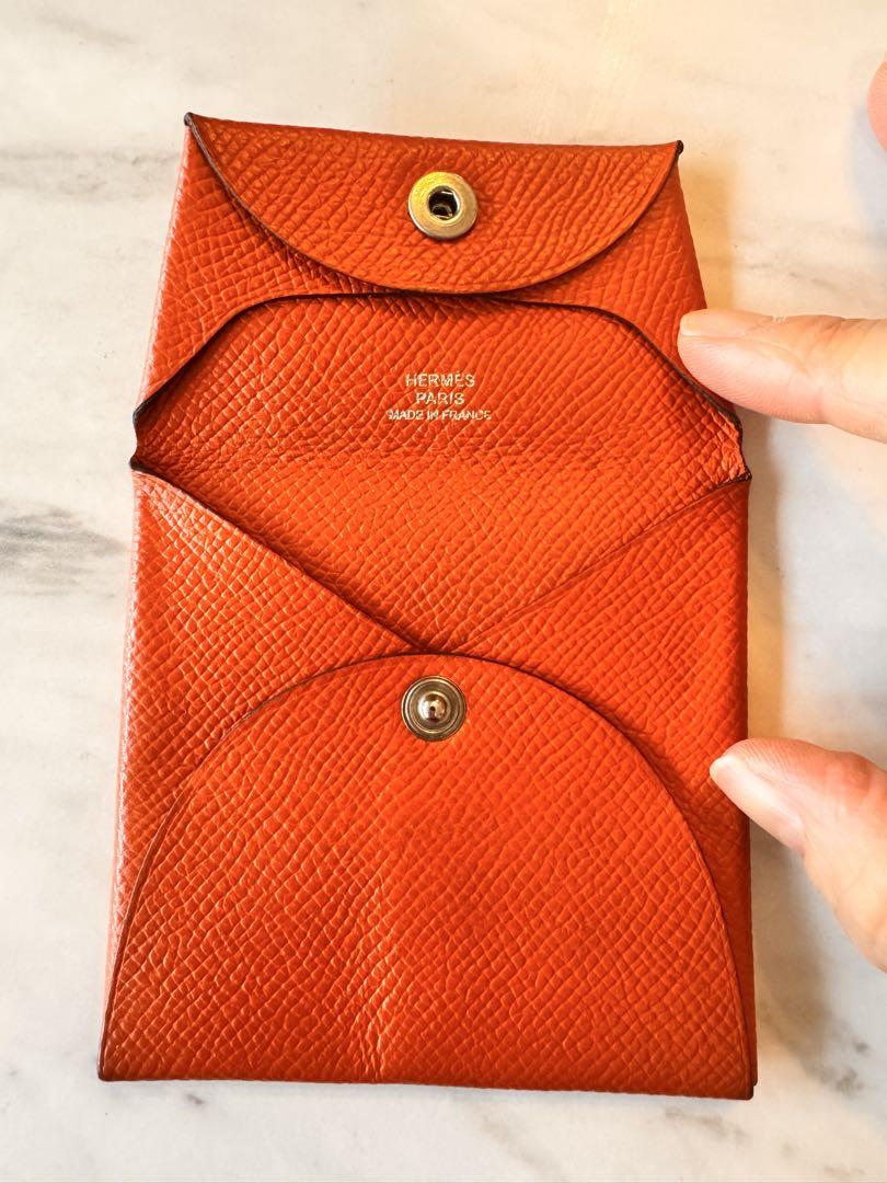 【SALE】 HERMES オレンジ レザー コインケース - メルカリ 小物
