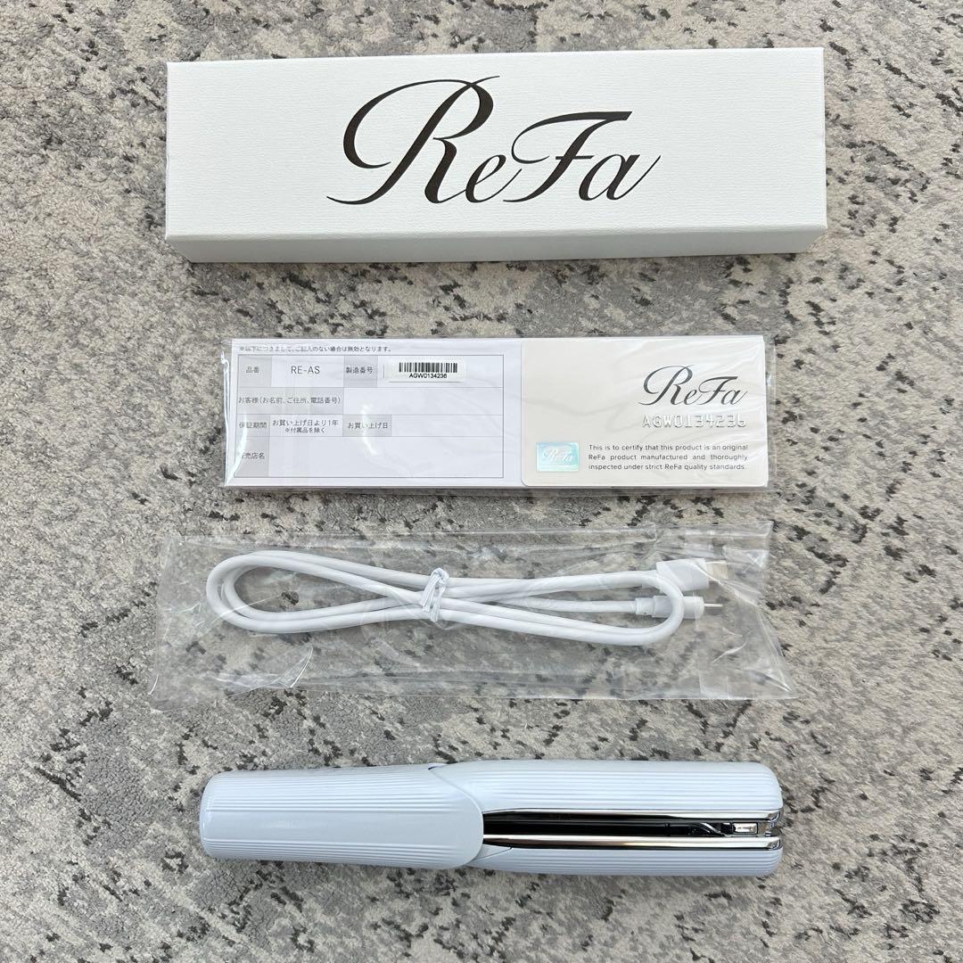 【新品・未使用】ReFa * ストレートヘアアイロン ホワイト