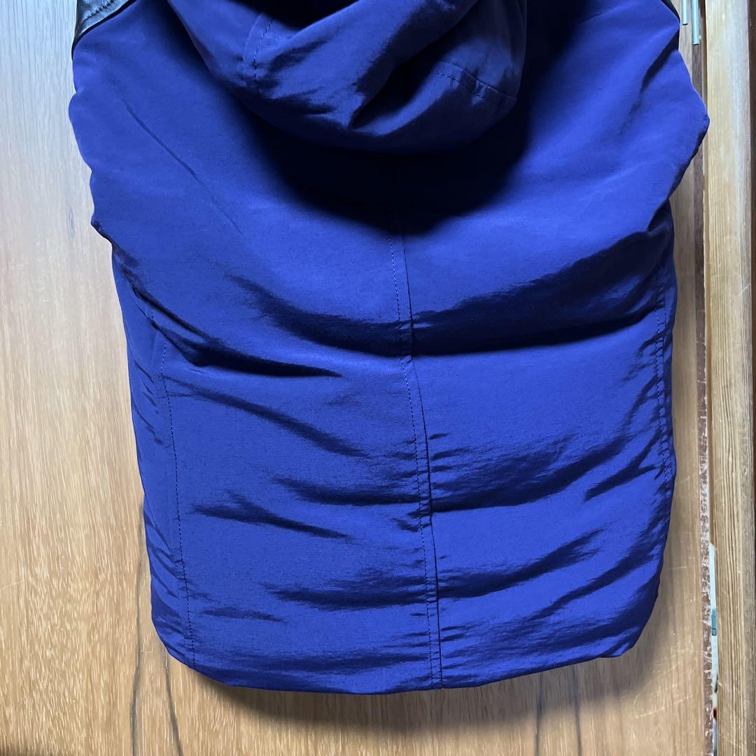 ATTACHMENT ダウンベスト　パープル　サイズ1