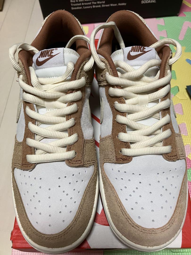 極美品Nike Dunk Low PRM Medium Curry