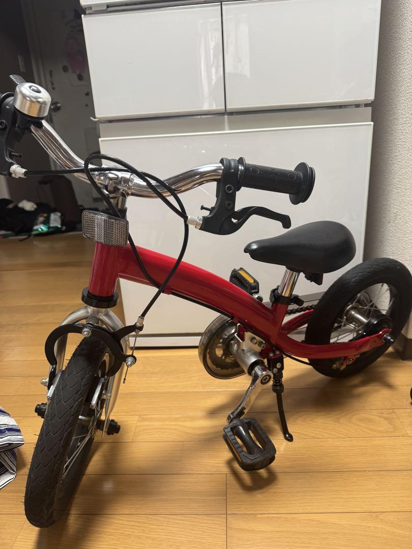 美品　へんしんバイク2 レッド　キックバイク Henshin Bike