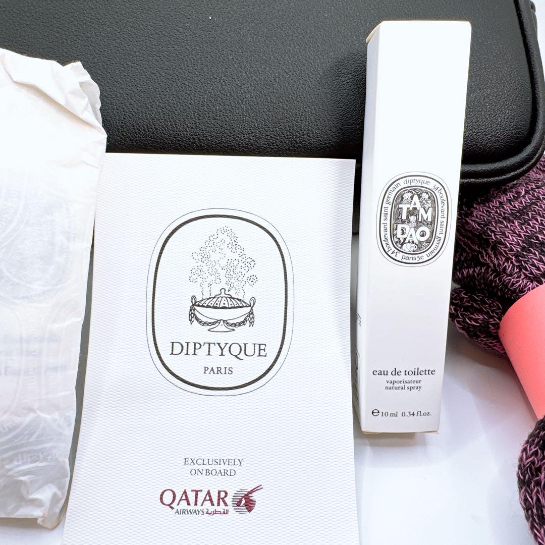 カタール航空アメニティーセット 3点 （DIPTYQUE カタール航空