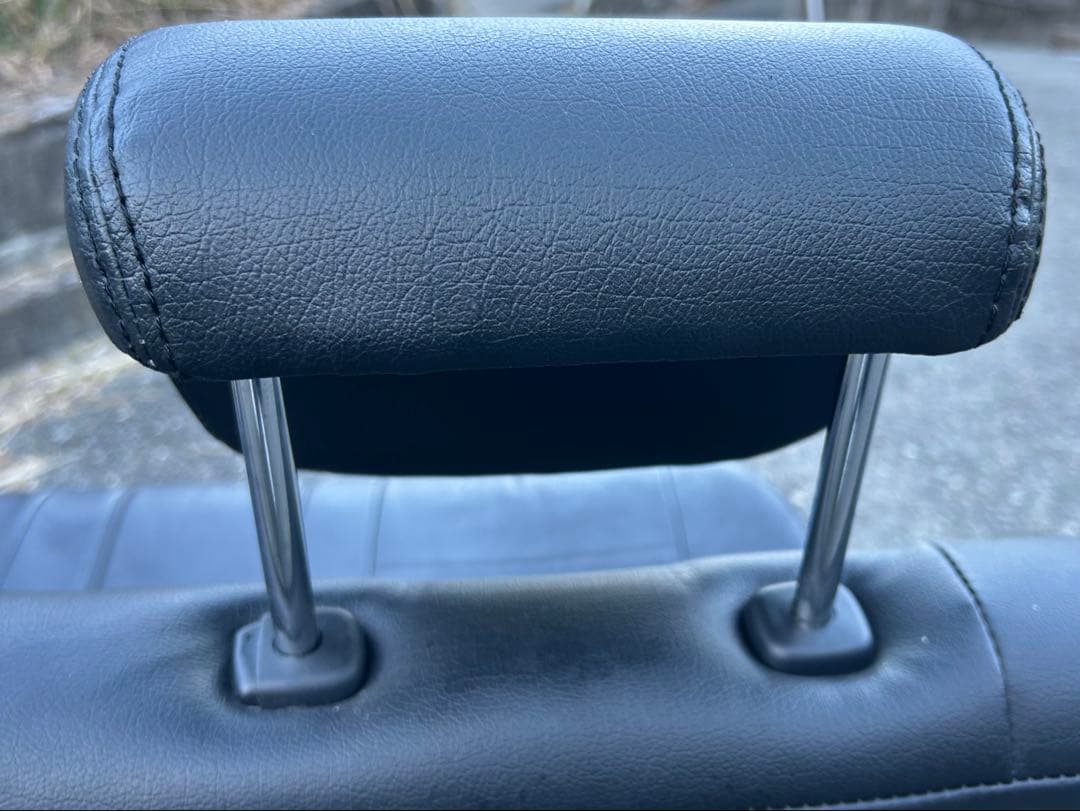 ダイハツ ソニカRS L405S リアシート レザー調シートカバー ブラック ダイハツ ソニカRS L405S リアシート レザー調シートカバー ブラック