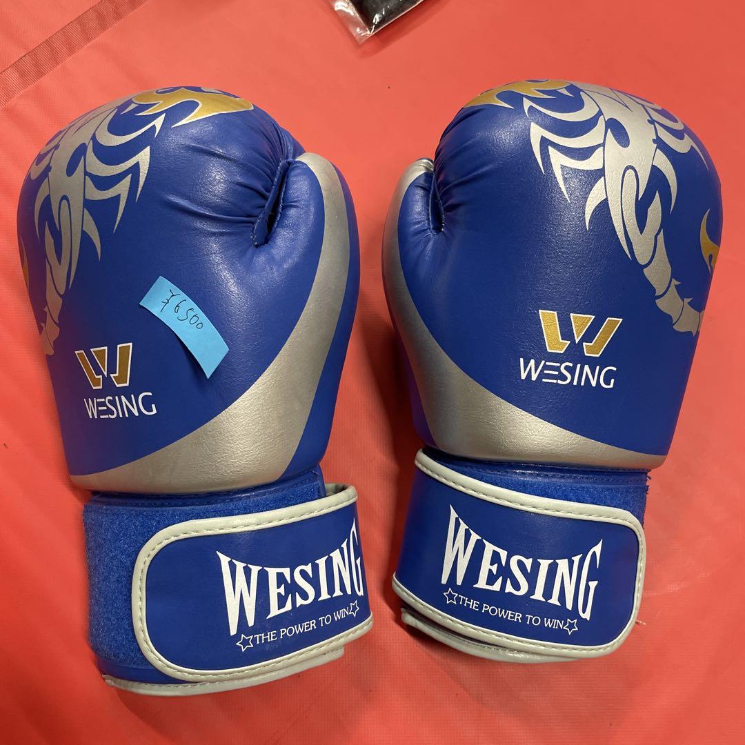 WESING ボクシンググローブ 青銀