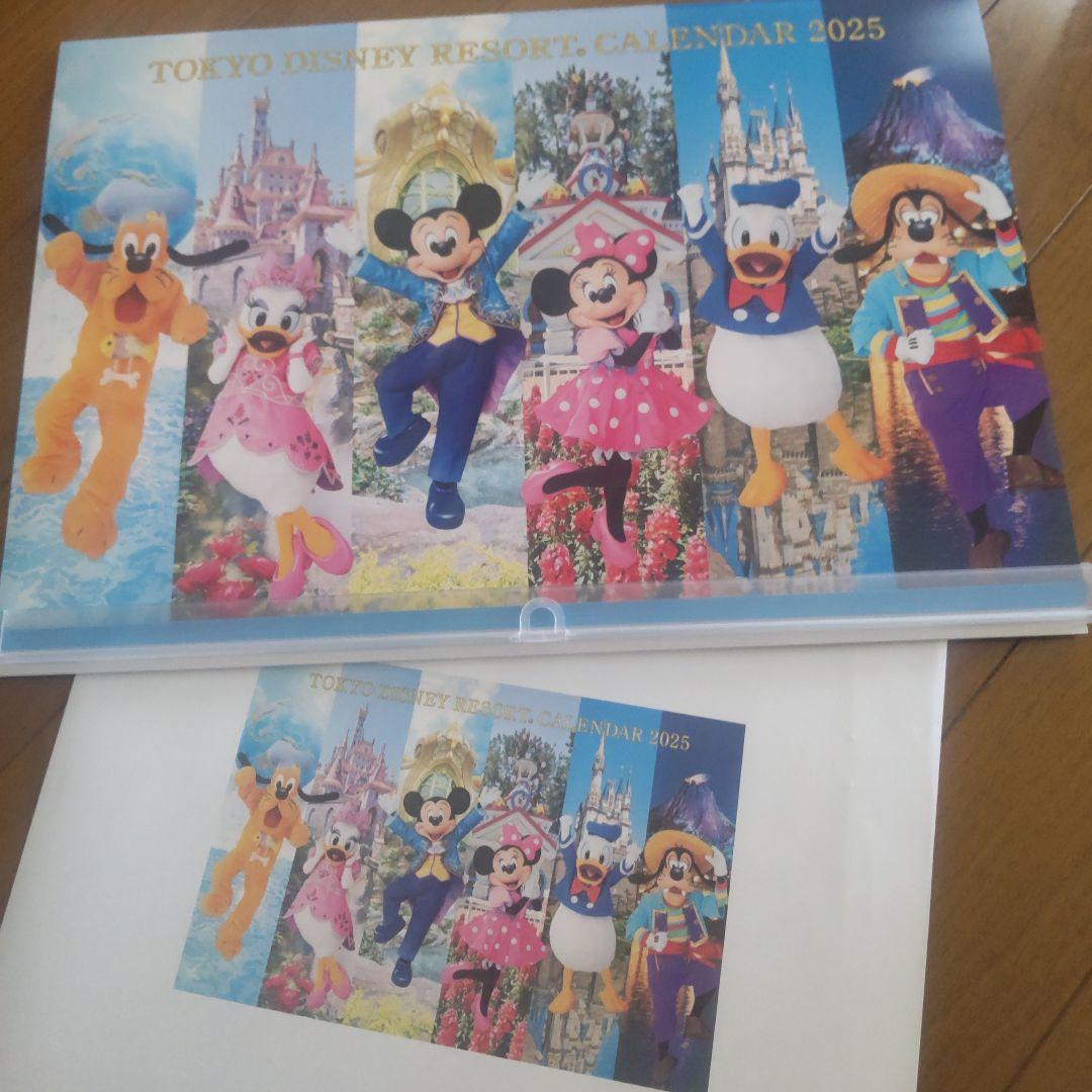 東京ディズニーリゾート 2025 カレンダー オリエンタルランド 非売品