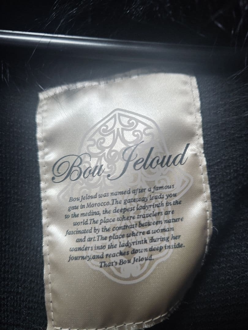 限定値下げBou Jeloud ブラックファーショール Jeloud Bou