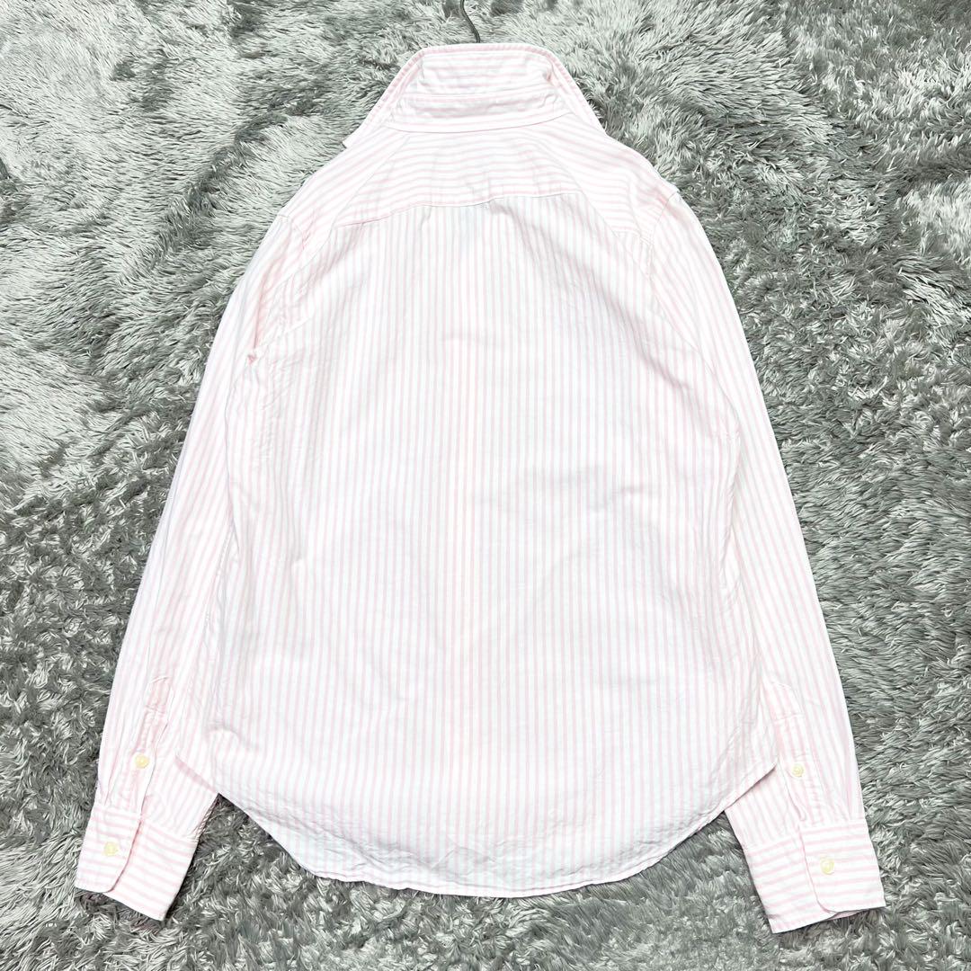 ポロラルフローレン　現行品　ストライプ オックスフォードシャツ　L相当　極美品