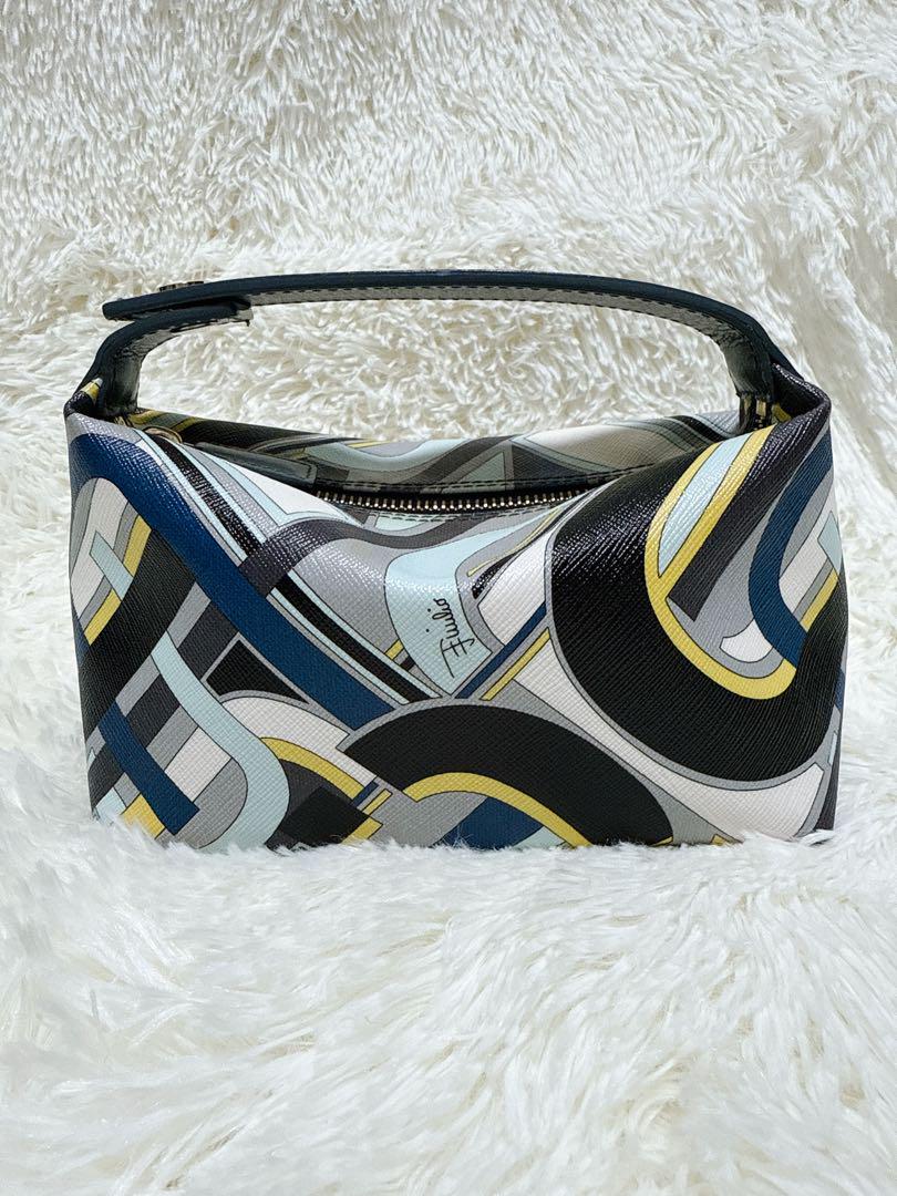 美品】エミリオプッチ ミニバック ポーチ EMILIO PUCCI - メルカリ