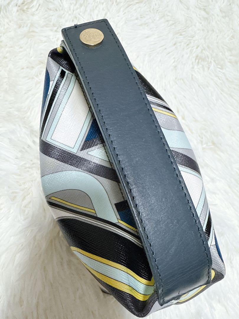 美品】エミリオプッチ ミニバック ポーチ EMILIO PUCCI - メルカリ
