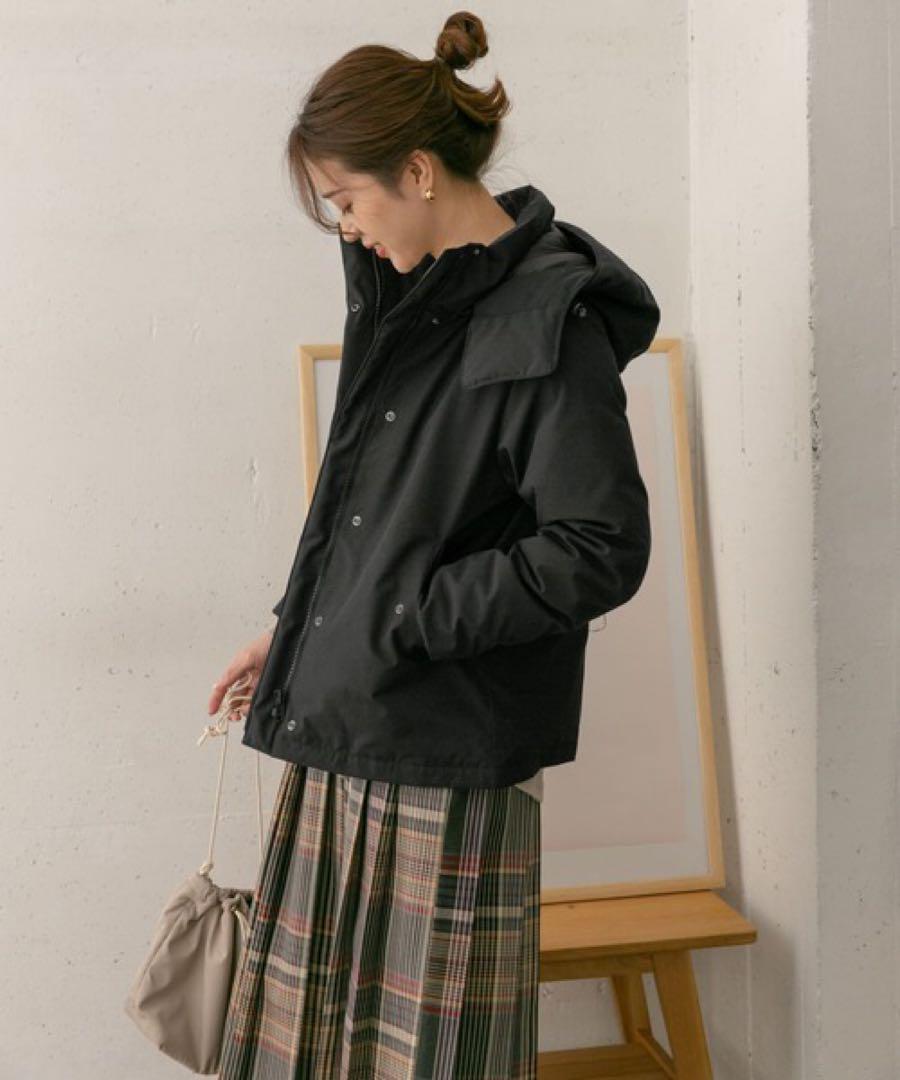 《美品》アーバンリサーチ ドアーズ グリーンダウン 2WAY ジャケット 36