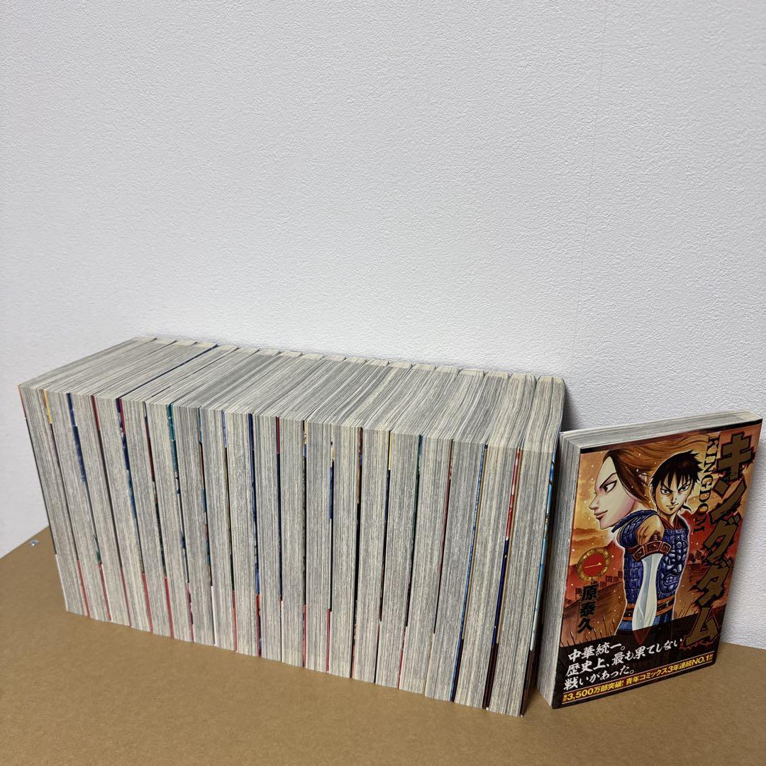 【非レンタル品！59巻以降初版帯付！】キングダム 1-74巻セット 非レンタル品！59巻以降初版帯付！】キングダム 1-74巻セット