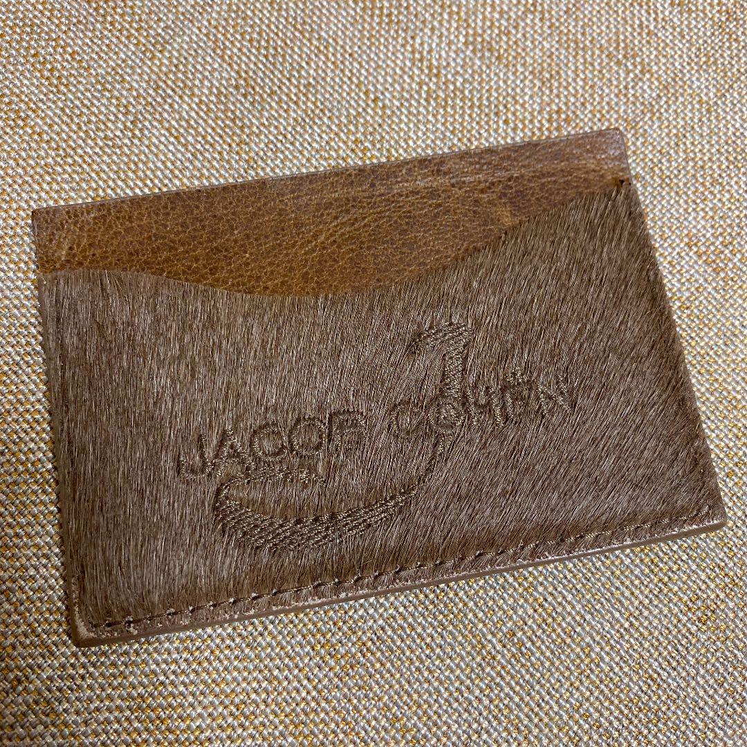 メルカリ ヤコブコーエン カードケース ハラコ素材 名刺入れ 定期入れ 1 000 中古や未使用のフリマ