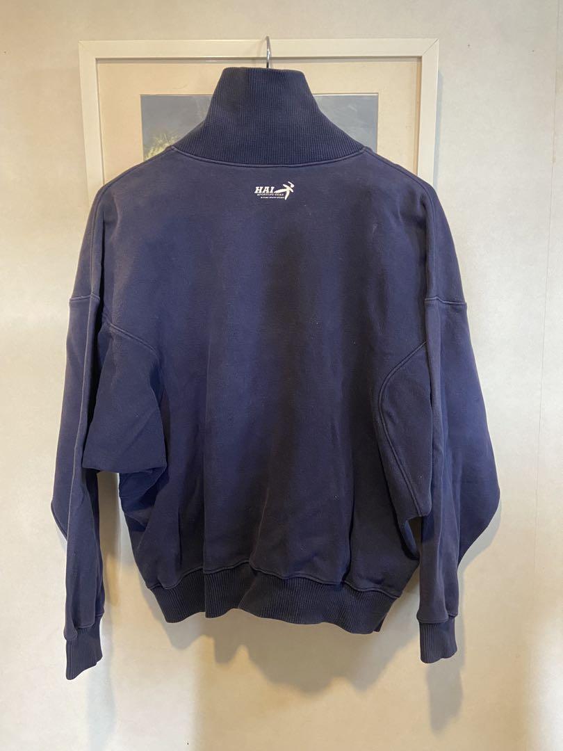 【希少】HAI SPORTING GEAR ハーフジップスウェット Mサイズ相当