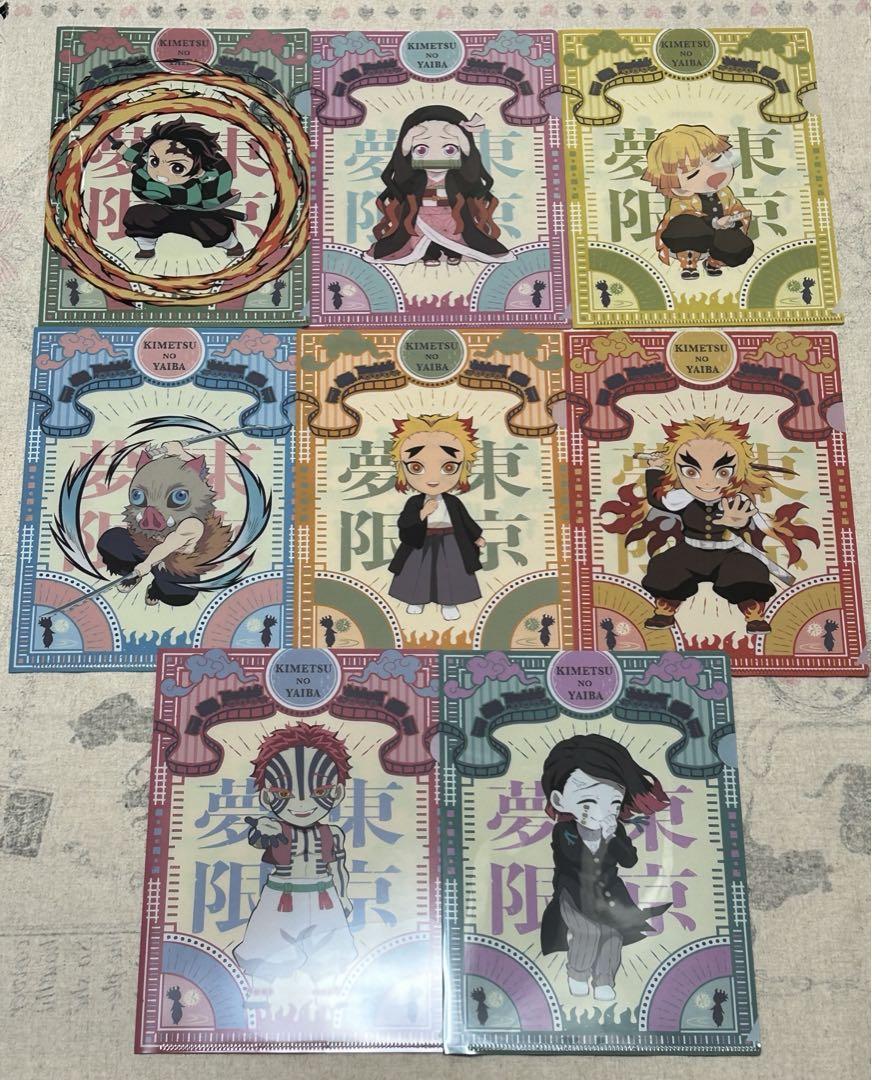 鬼滅の刃 ミニクリアファイル キャラクターグッズ