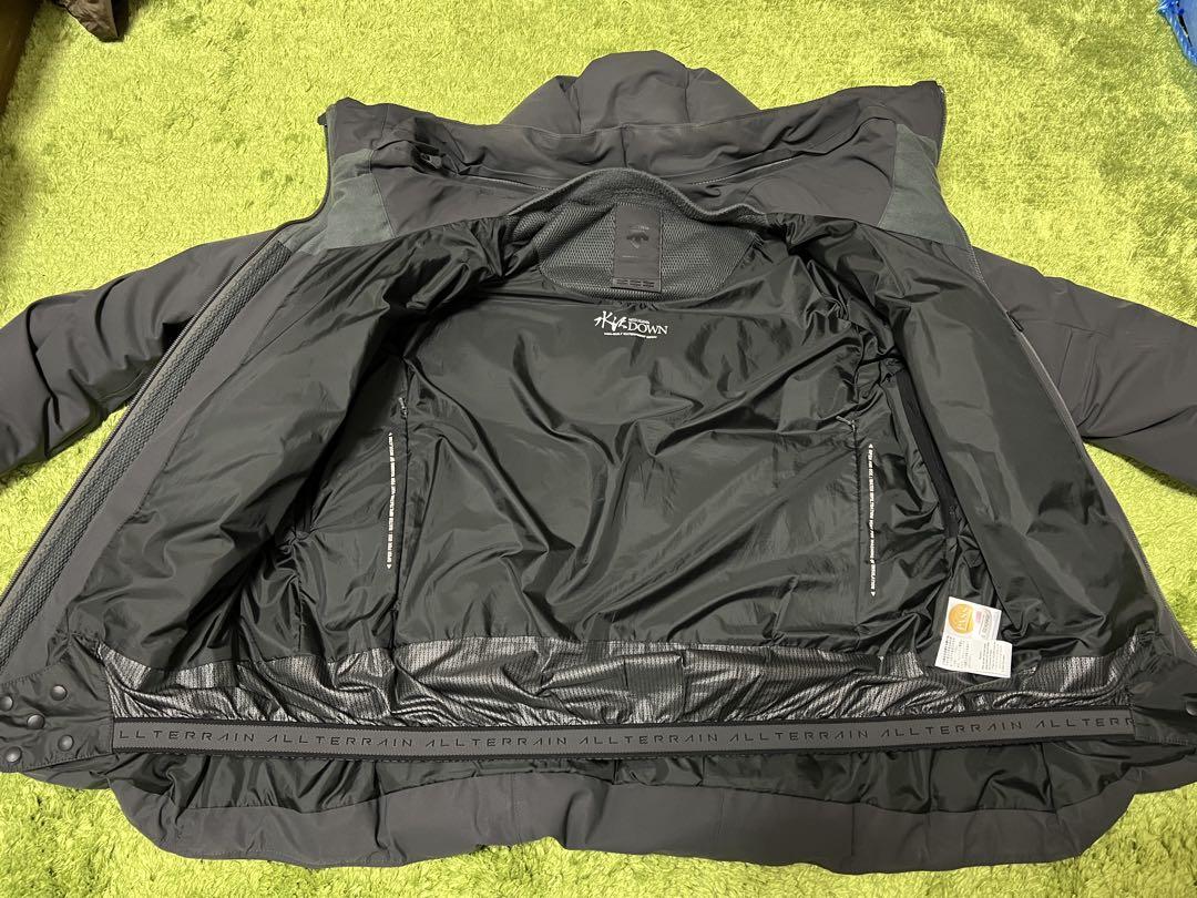 DESCENTE ALLTERRAIN 水沢ダウン マウンテニア　グレーMサイズ