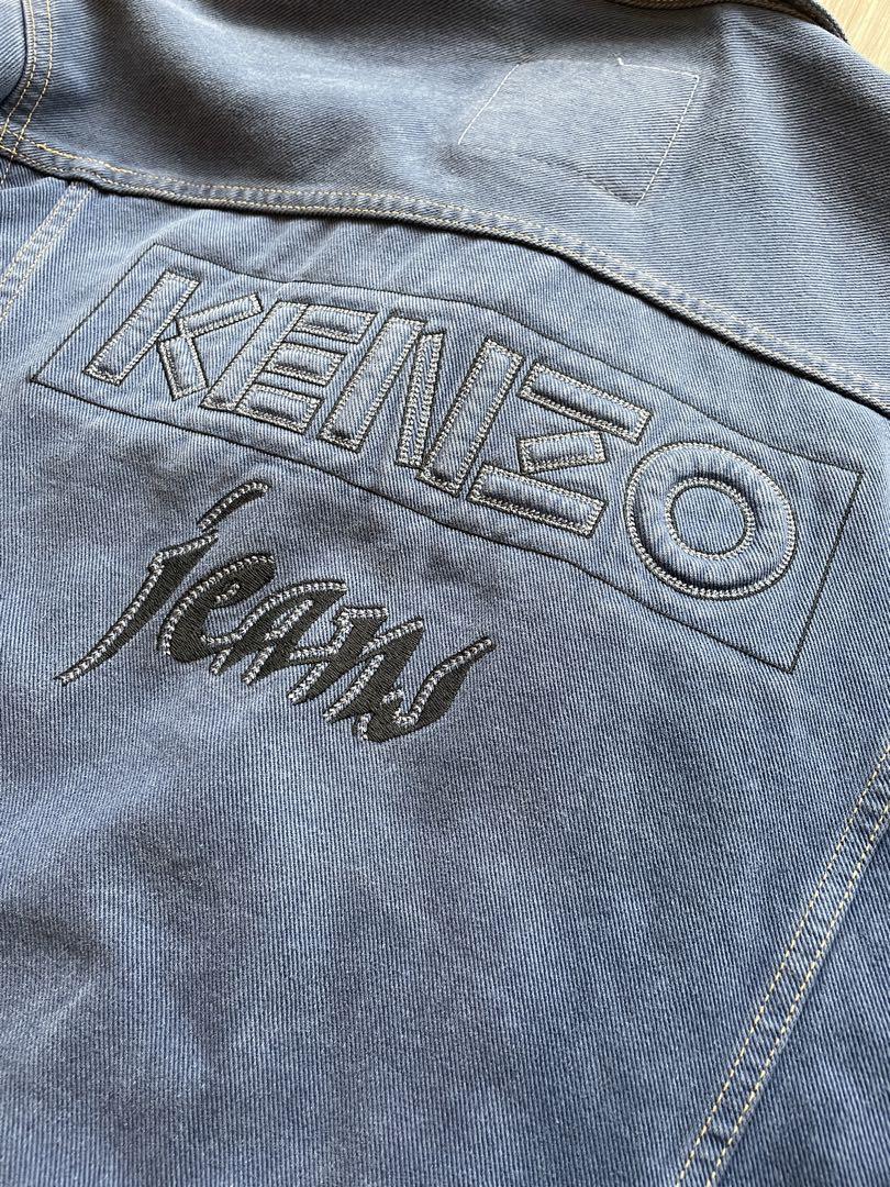 80s-90s KENZO トラッカージャケット　ブルー