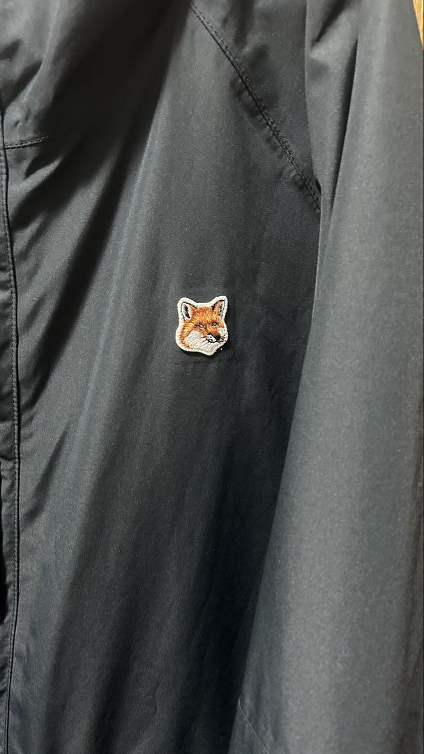 Barbour × Maison Kitsune ミリタリー フード ブルゾン