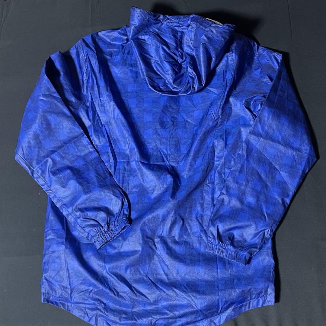 【正規品・美品】チェルシーFC adidasフード付きウィンドブレーカーブルーM