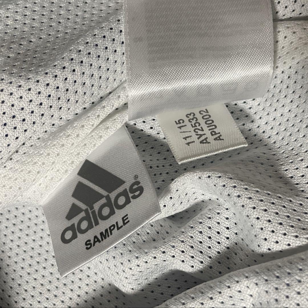 【正規品・美品】チェルシーFC adidasフード付きウィンドブレーカーブルーM