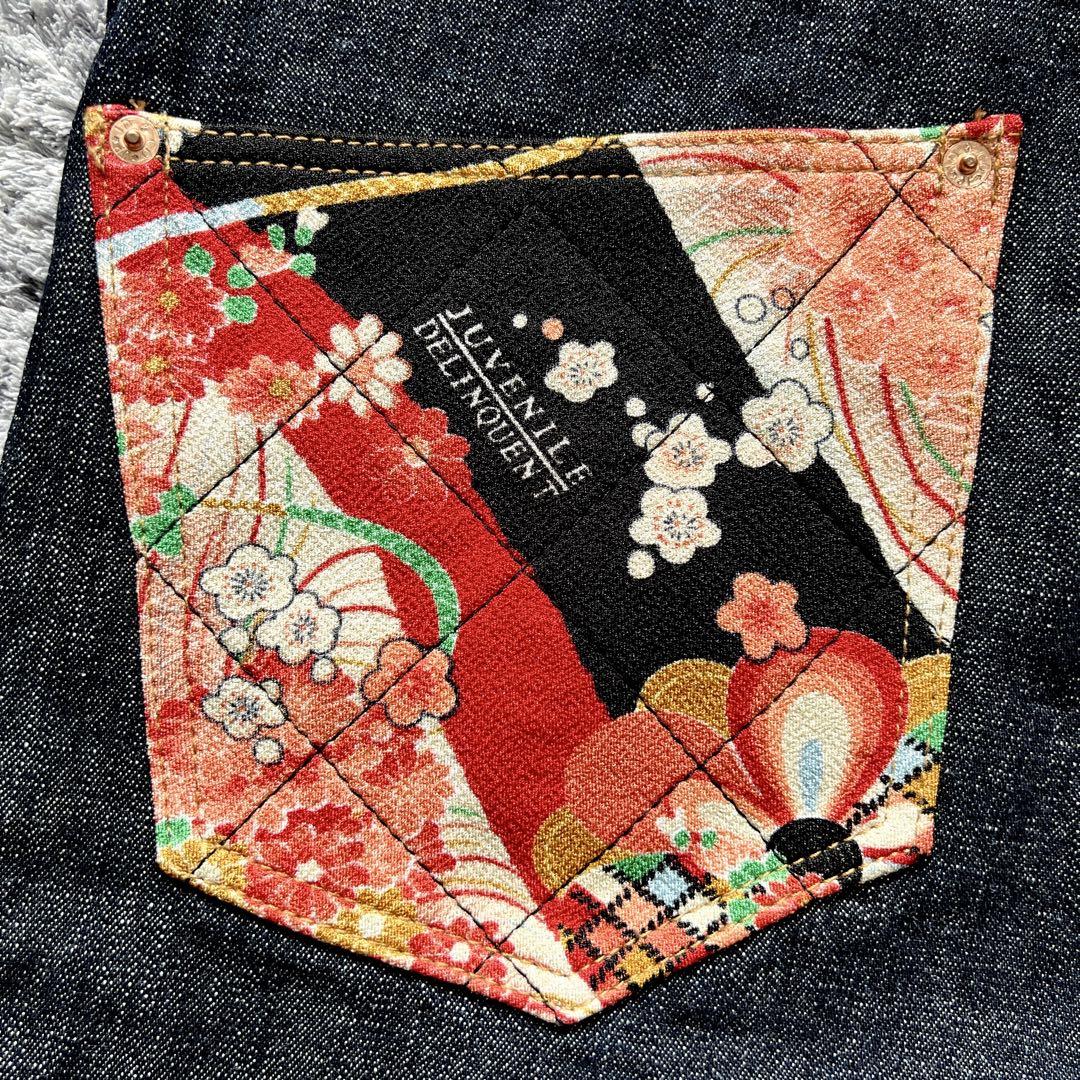 極美品！未使用級！ ジュベナイルデリンクエント インディゴ ジーンズ 日本製