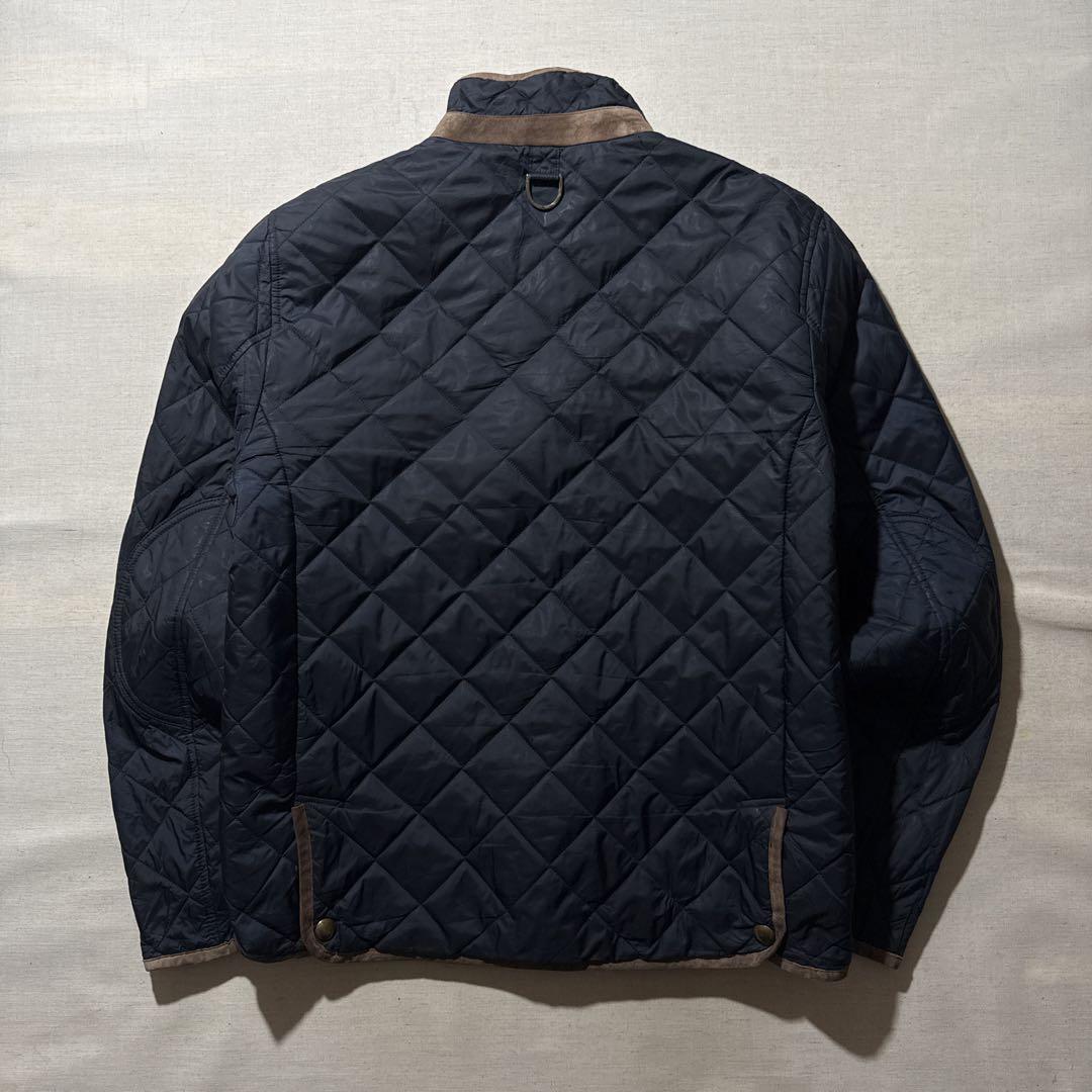 POLO ポロ ラルフローレン リバースブル 中綿 キルティング ジャケット M