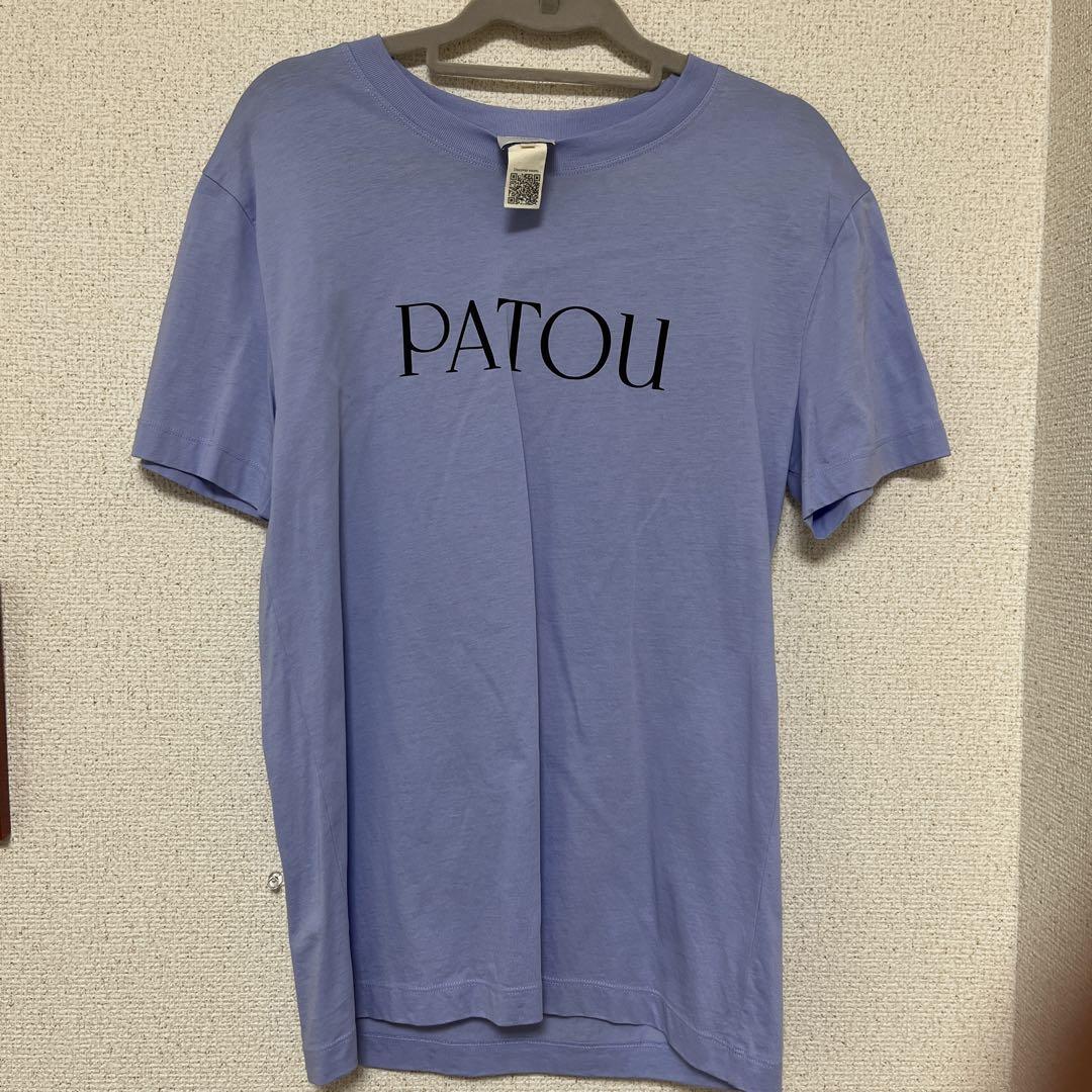 PATOU 水色 ロゴTシャツ XS