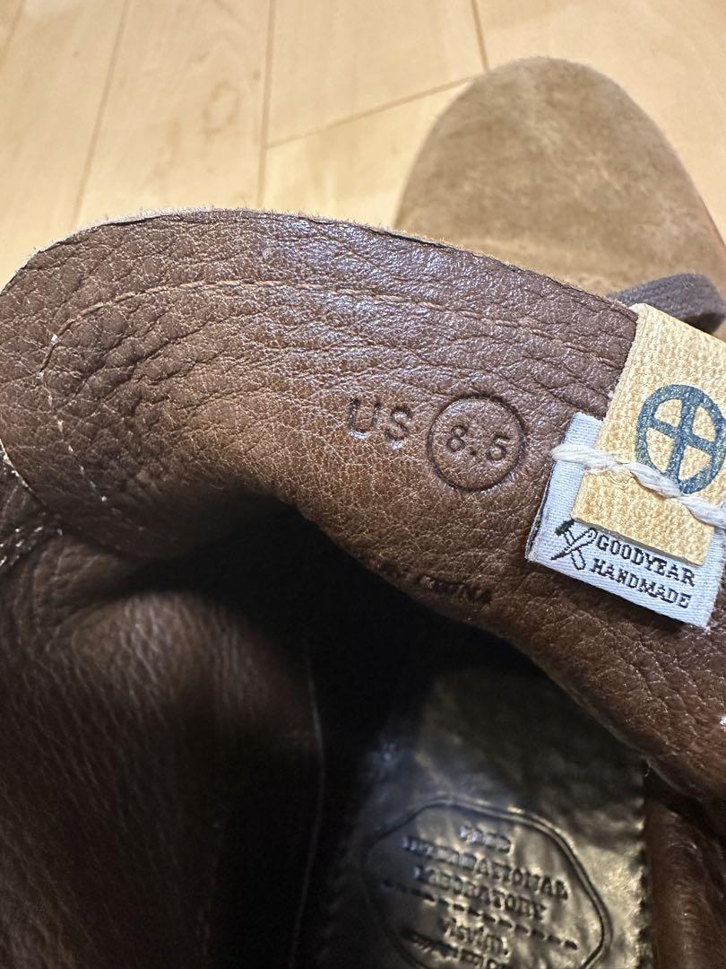 靴 visvim HILTS BOOTS MID-FOLK 8.5