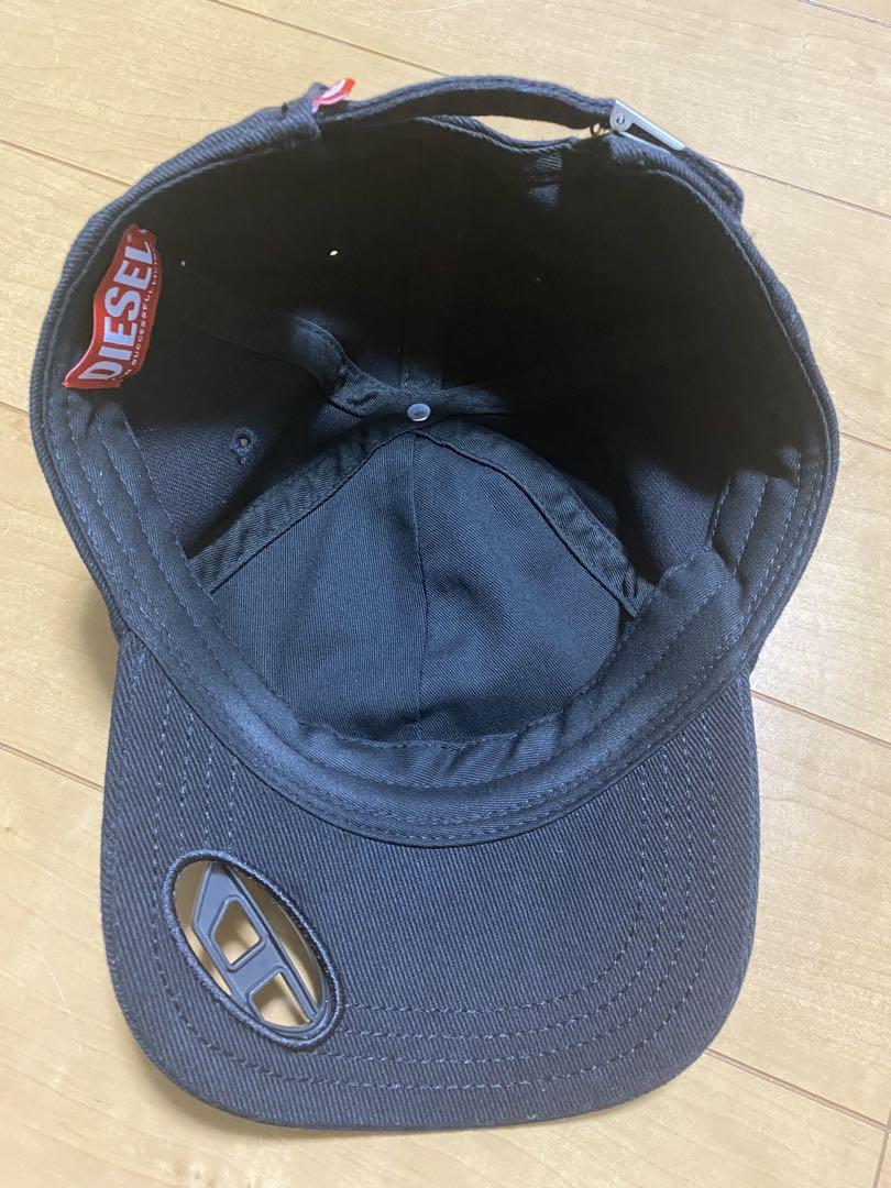 DIESEL 黒キャップ